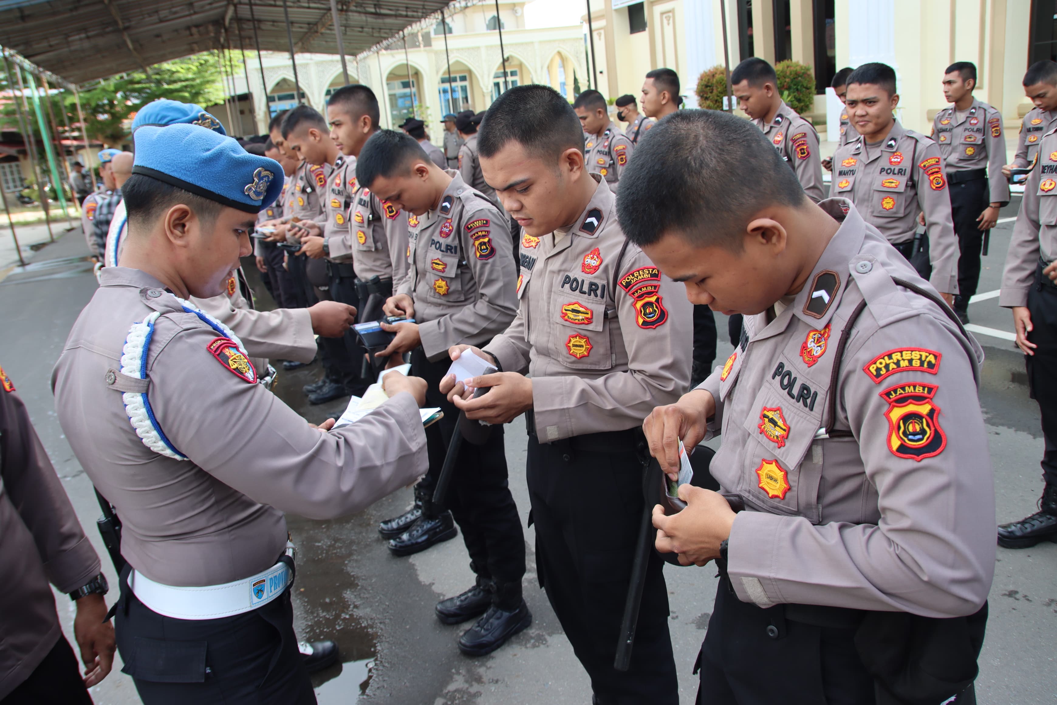 Apel pagi Tribrata Polres Tebing Tinggi News